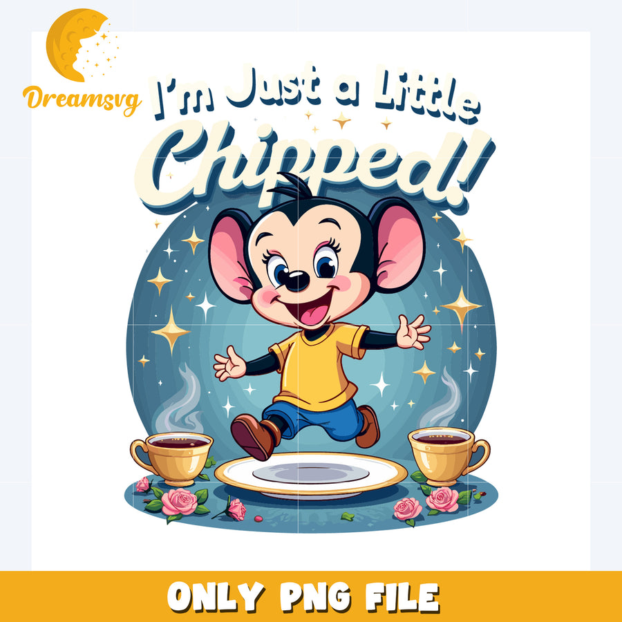 Im just a little chipped png, disney quotespng, disney movies png