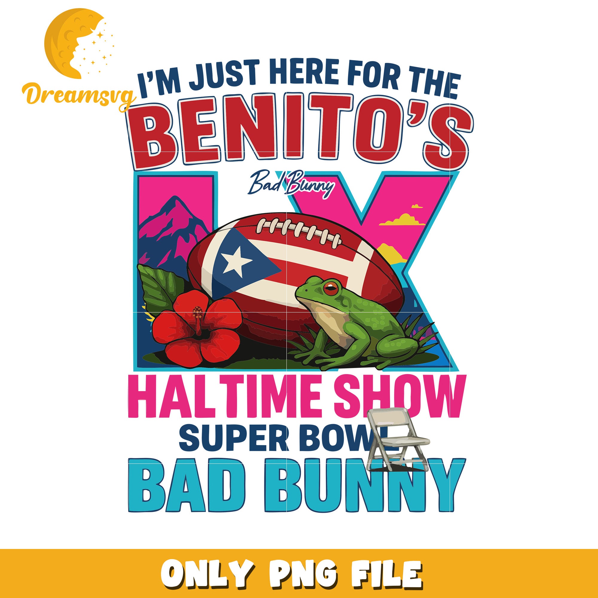Im just here for the benito bowl png, super bowl merch png, nfl season png