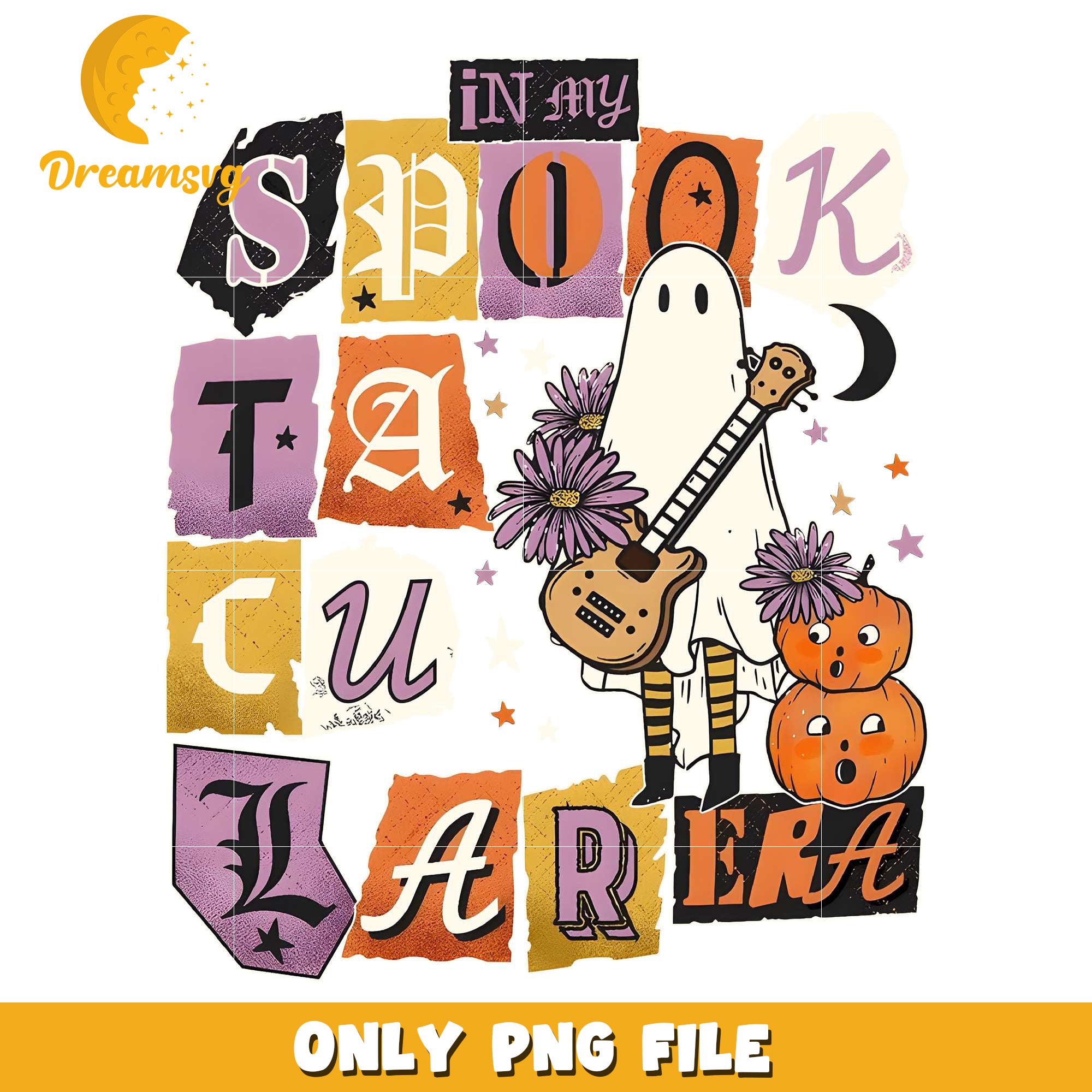 In My Spooktacular Era png, halloween costumes​ png, trick or treat png