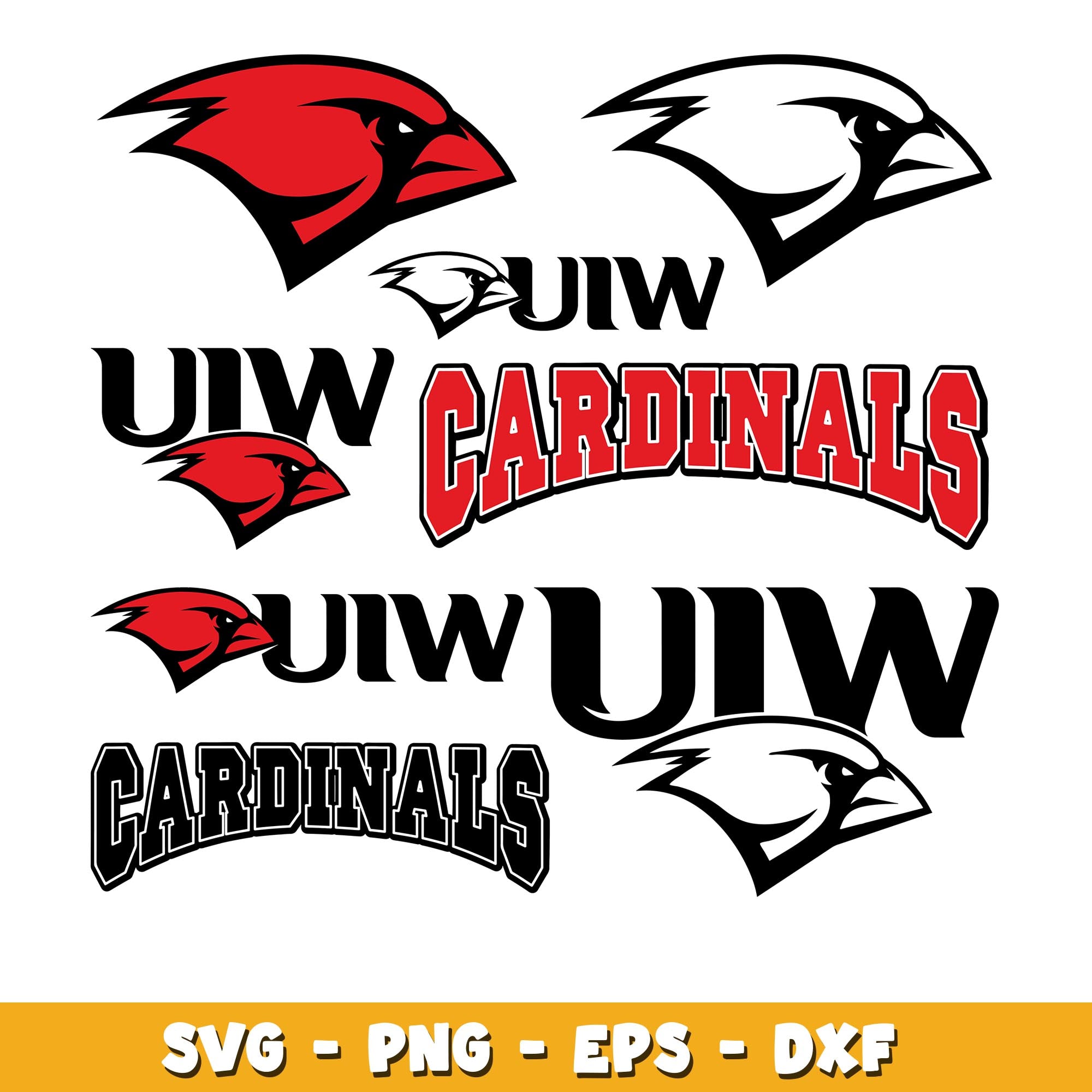 Incarnate Word Cardinals Bundle Svg Incarnate Word Cardinals Logo Svg