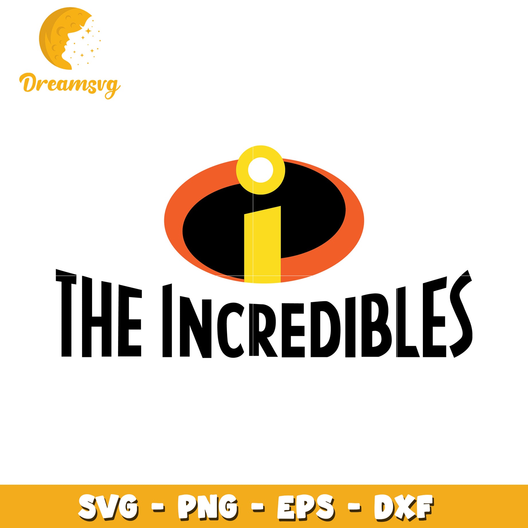 Incredibles SVG PNG EPS DXF Files