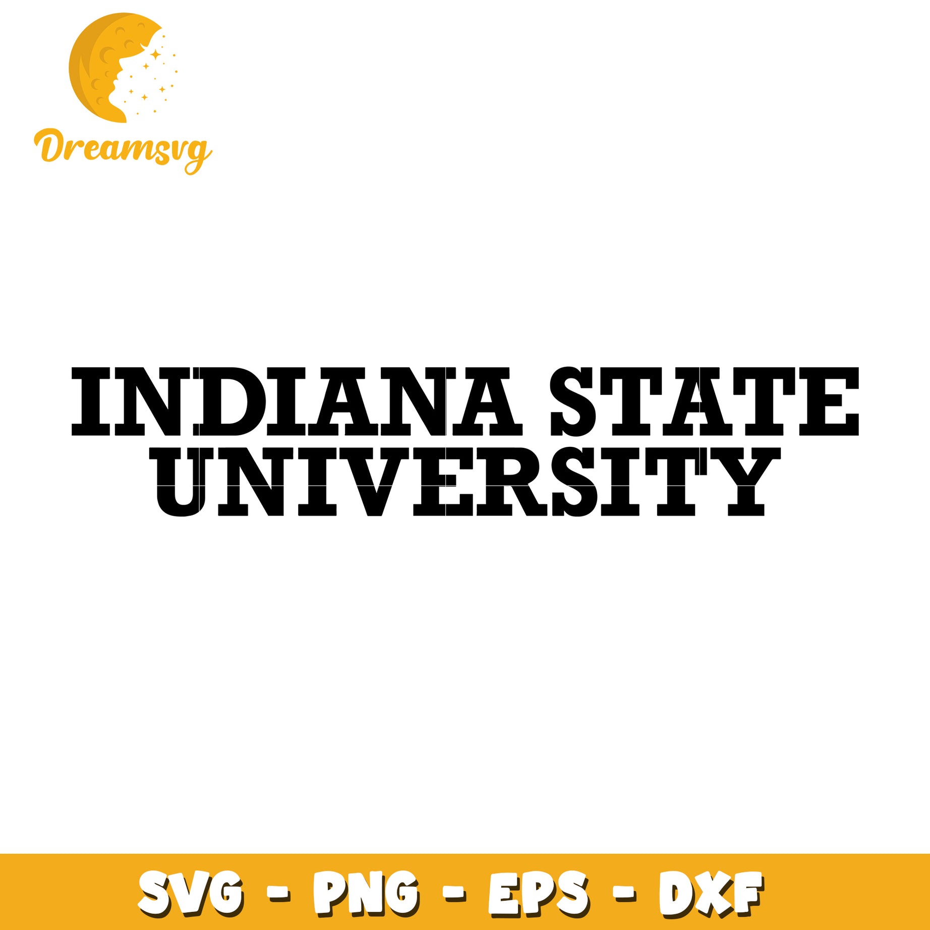 Indiana State University SVG PNG EPS DXF