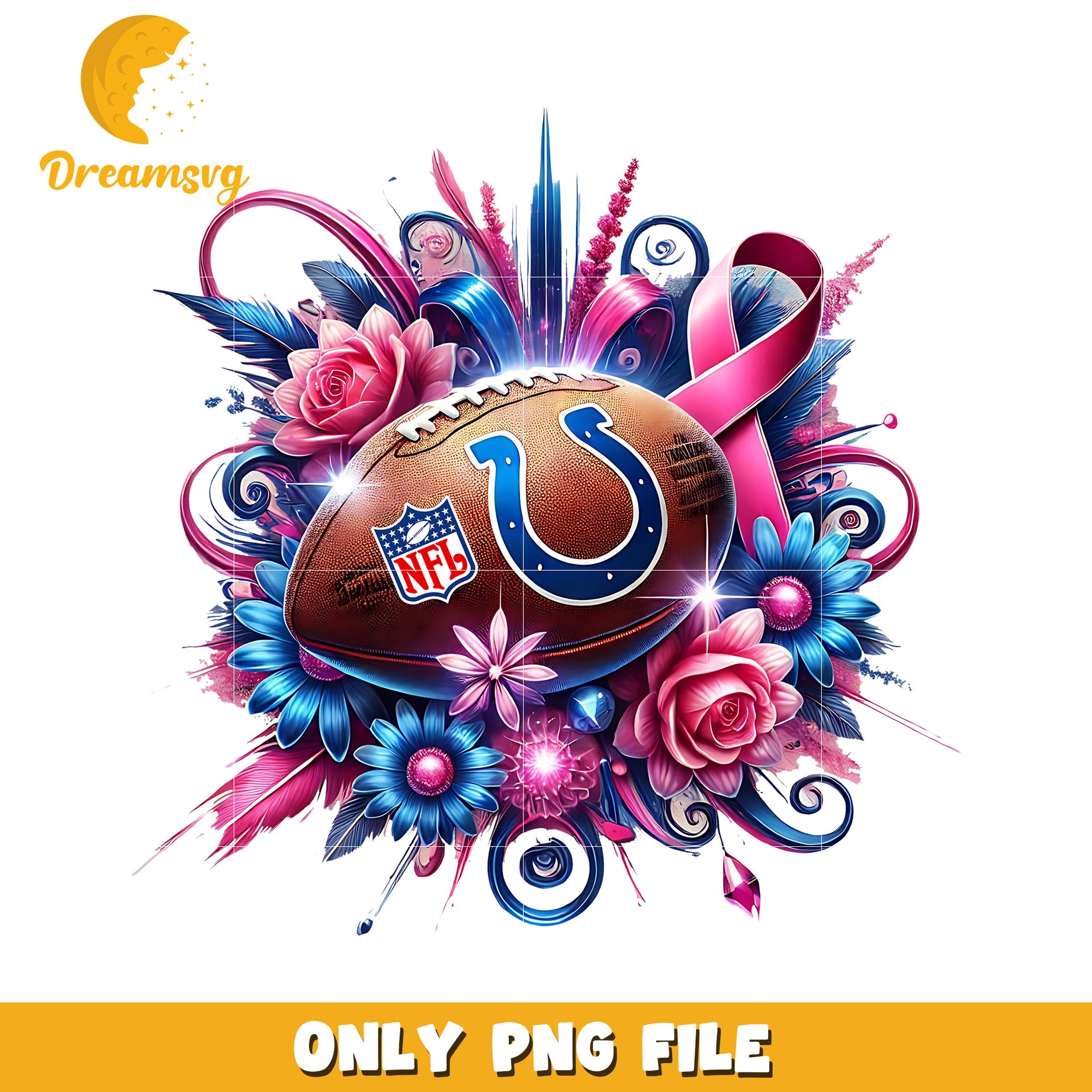 Indianapolis colts flowers png, nfl football png, nfl playoffs png