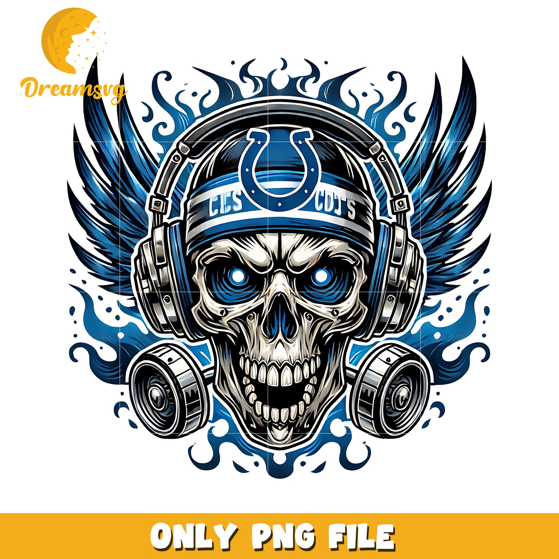 Indianapolis colts png, nfl teams helmet png, nfl skull colts png