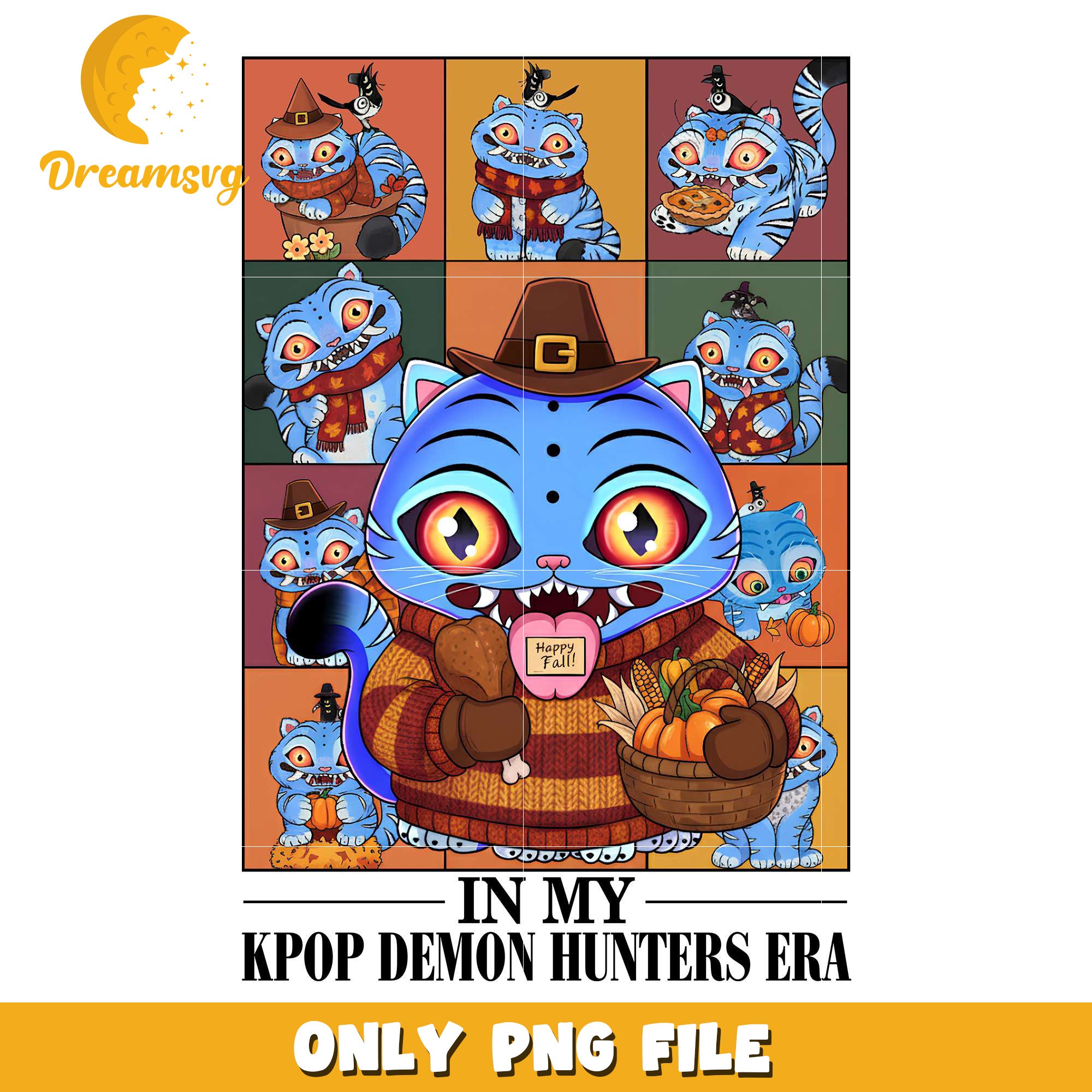 In my Kpop Demon Hunters Era Fall Thanksgiving png, kpop demon hunters png, spirit halloween​​ png