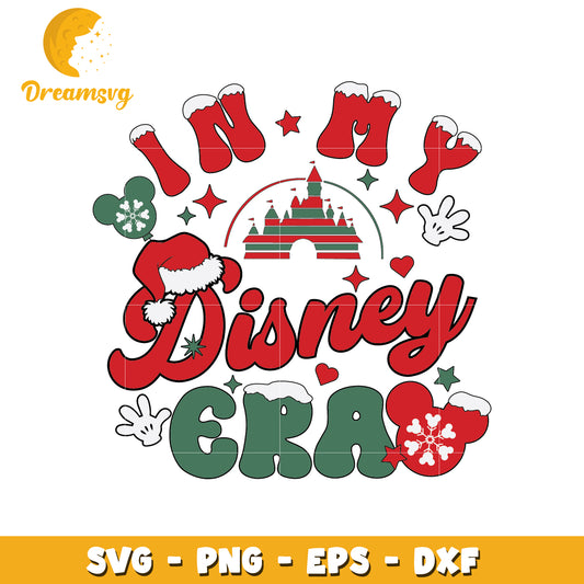 In my disney era svg, disney castle svg, disney christmas svg