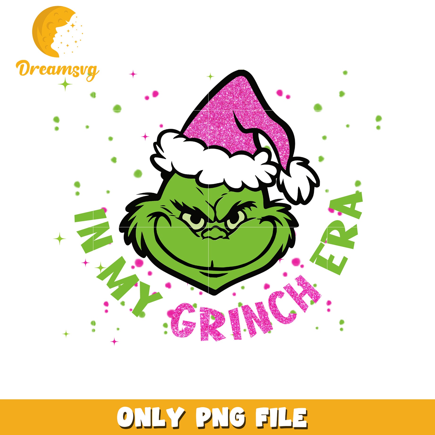 In my grinch era png, grinch costume​ png, christmas time png