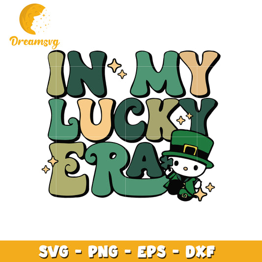In my lucky era svg, hello kitty svg, cartoon characters svg