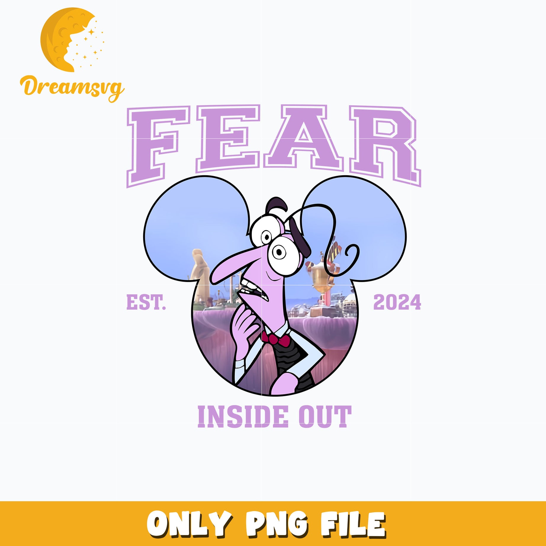 Fear est 2024 png, inside out 2 png