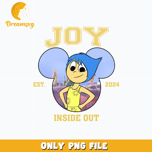 Joy est 2024 png, inside out 2 png