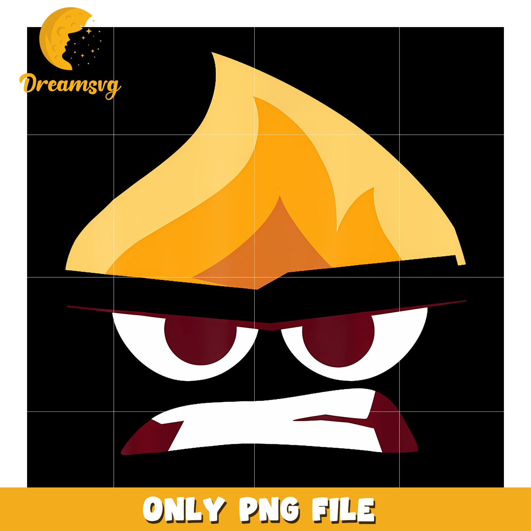 Inside Out Angry Face Halloween png, hilarious quotes png, anger png