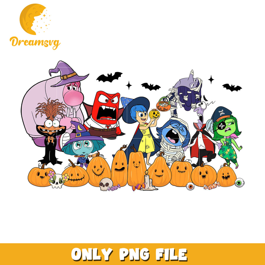 Inside out halloween png, halloween games​​ png, halloween cookies​ png