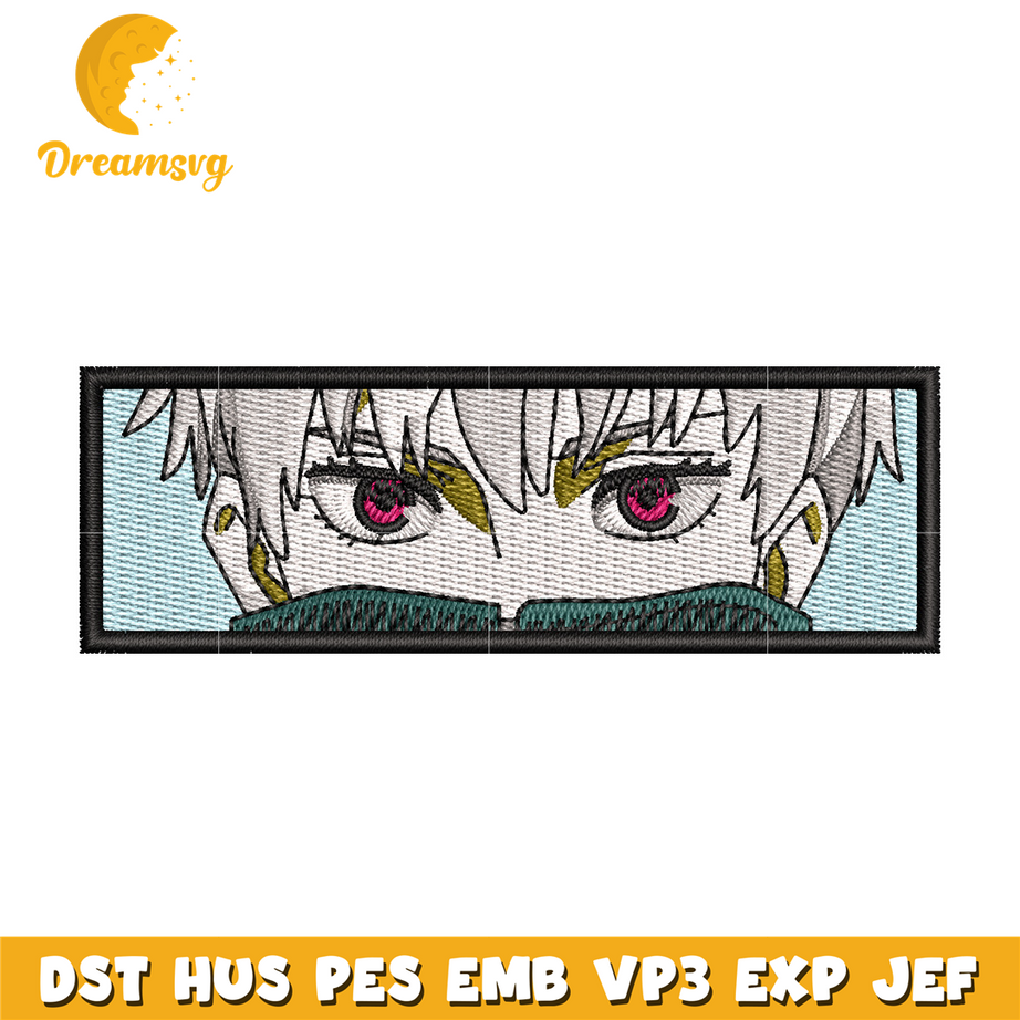 Inumaki Toge embroidery design