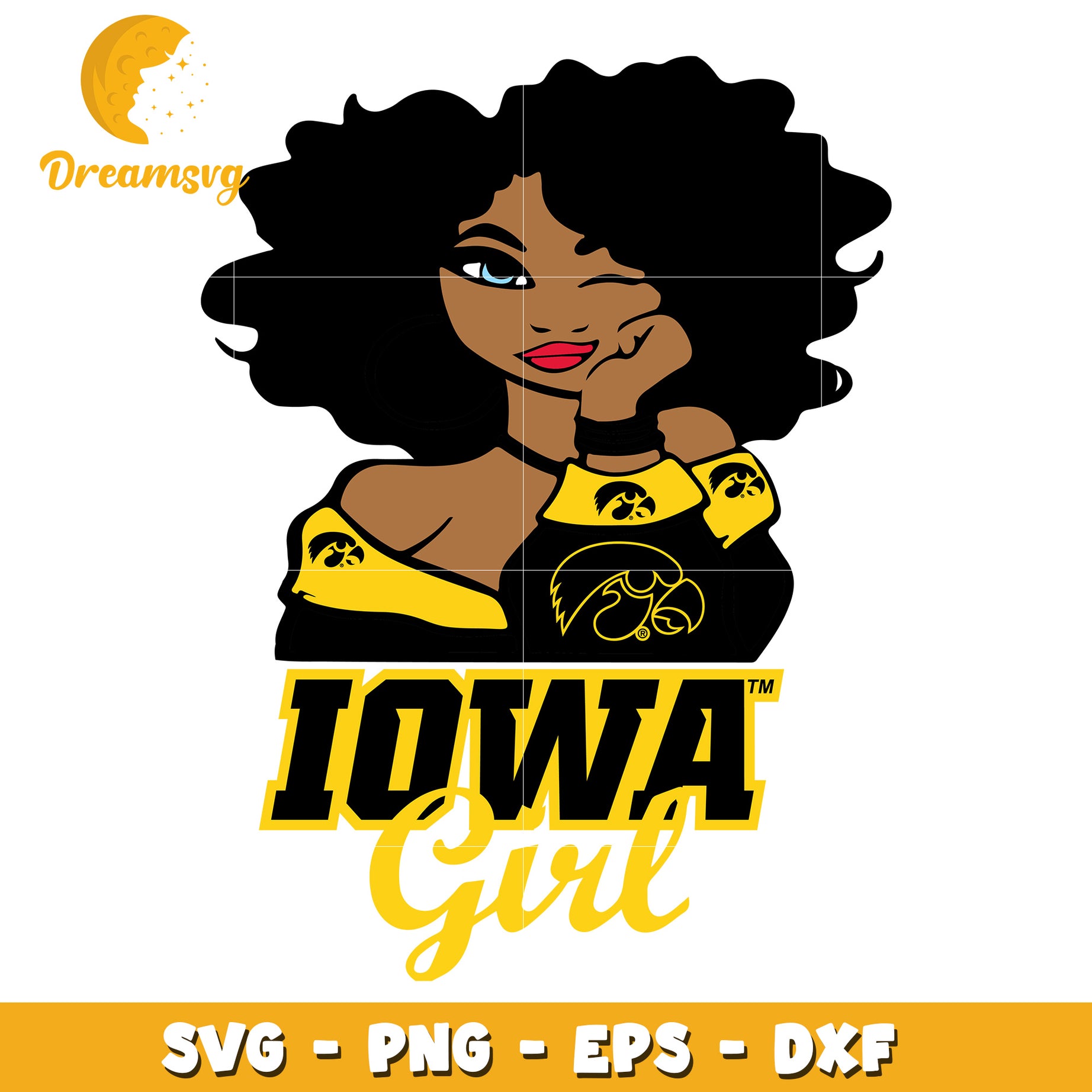 Iowa Girl SVG PNG EPS DXF Cut File