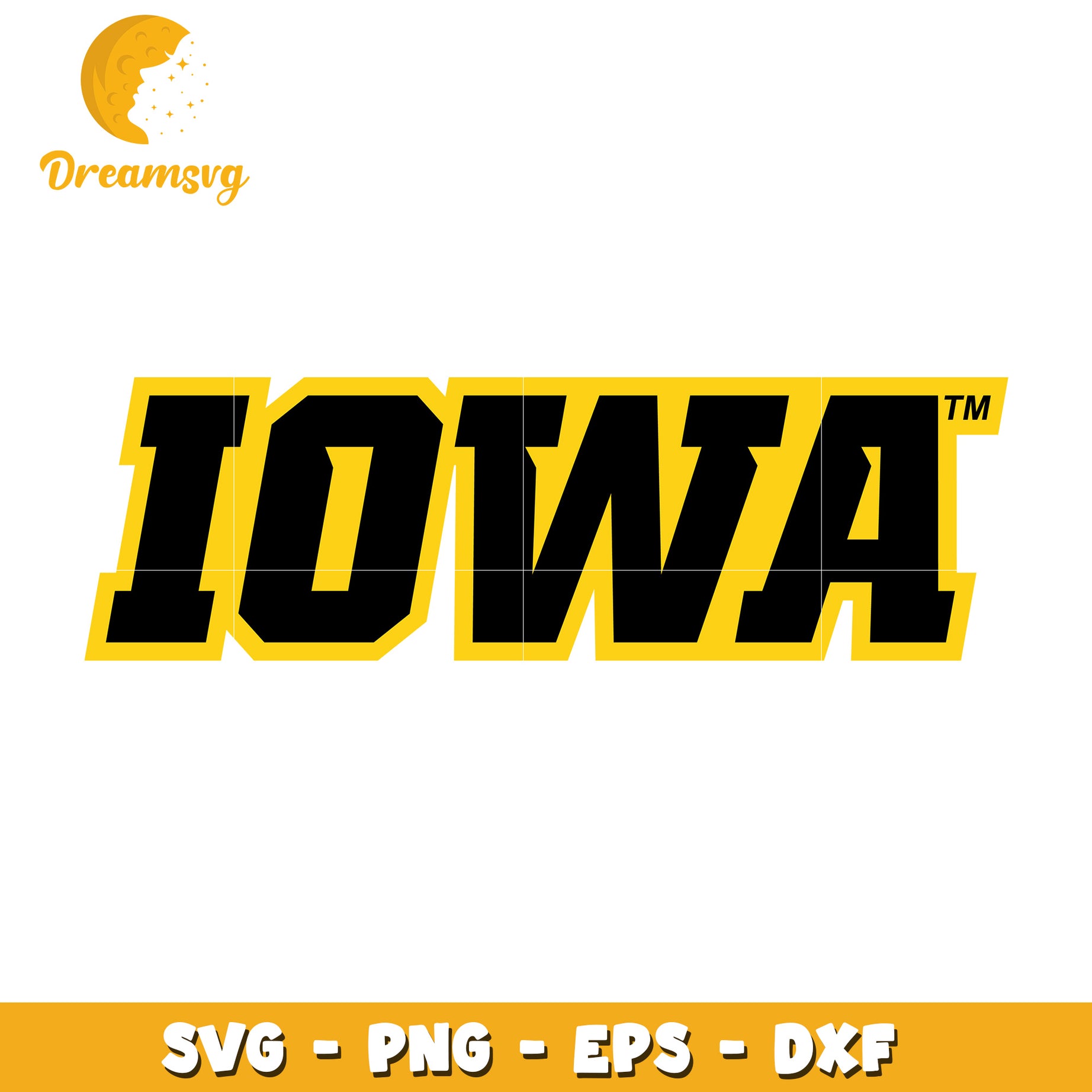 Iowa SVG Cut File PNG EPS DXF