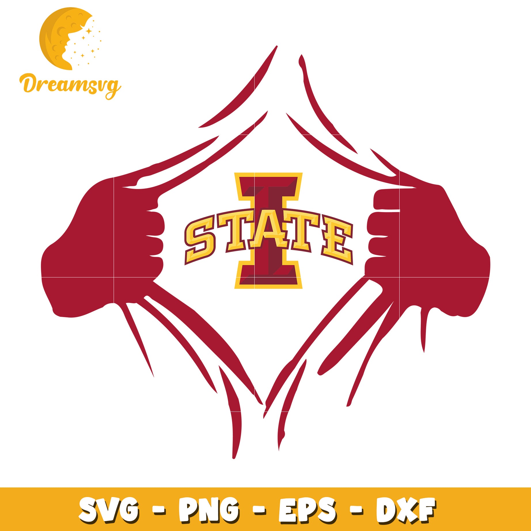 Iowa State Cyclone SVG Cut File