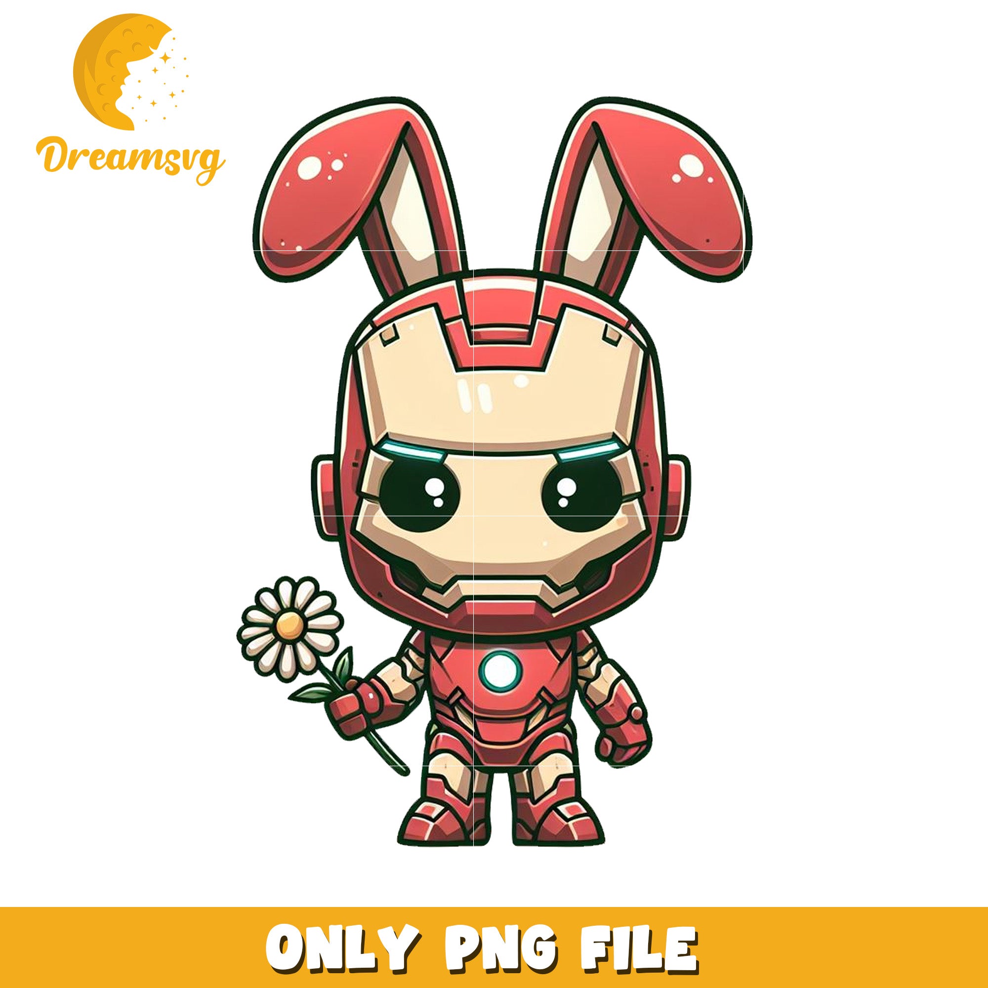 Iron Man Bunny PNG Download