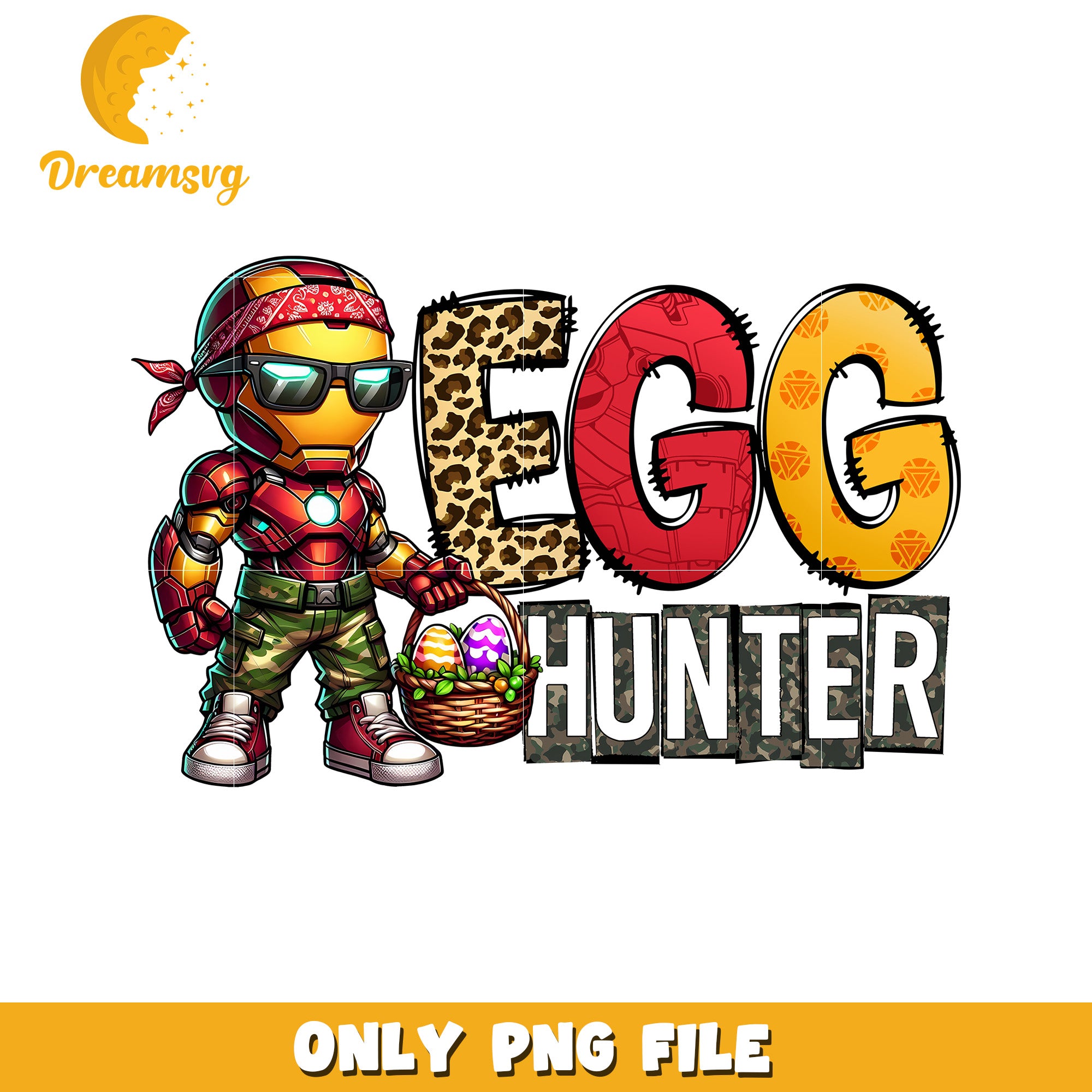 Iron Man Easter Egg Hunt PNG
