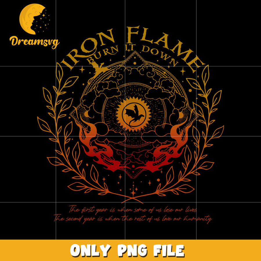 Iron flame burn it down png, fantasy fire png, fiery magic png