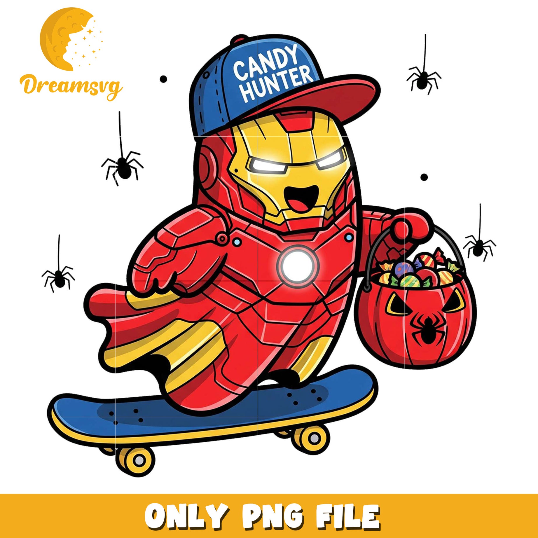 Ironman ghost png, halloween costumes​ png, trick or treat png
