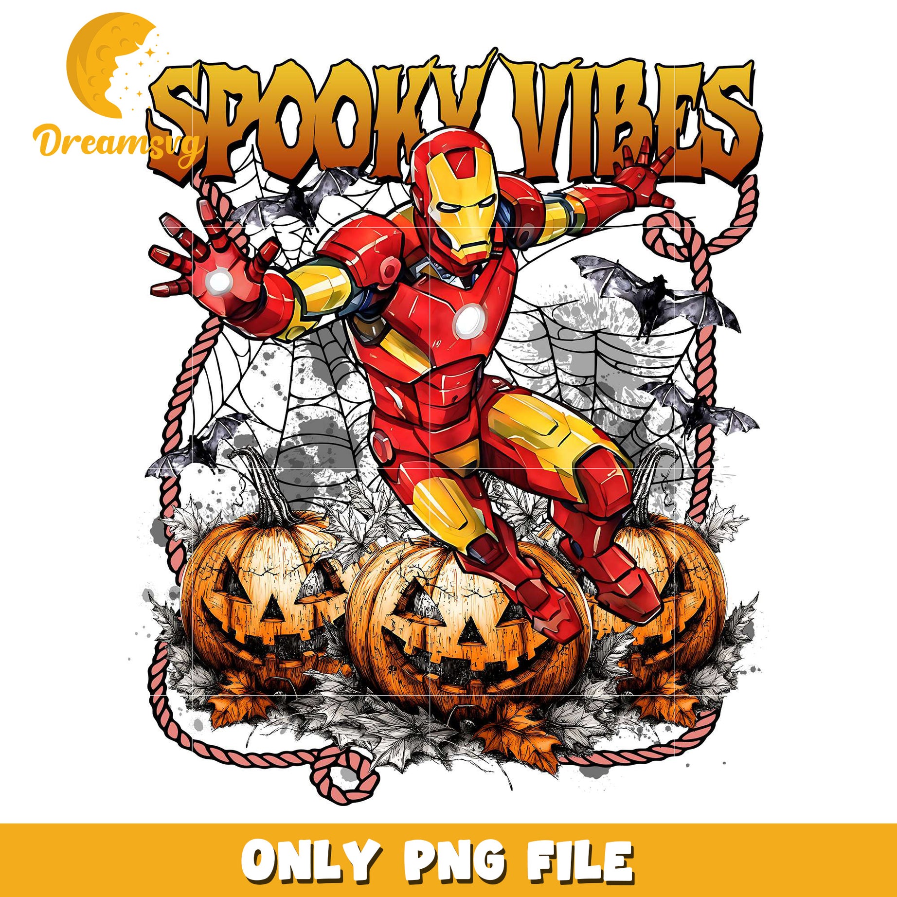 Iron man spooky png, halloween eve​​ png, halloween ends​ png