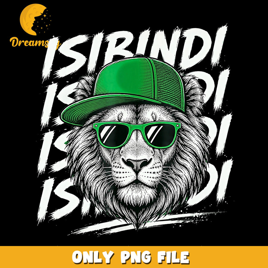 Isibindi Lion Snapback Hat Sunglasses PNG, Bold Street Style, Cool PNG