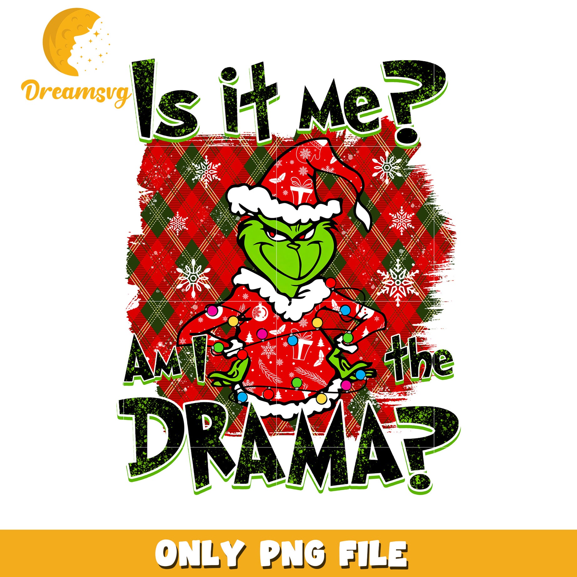 Is it me grinch png, spirit christmas png, grinchy png