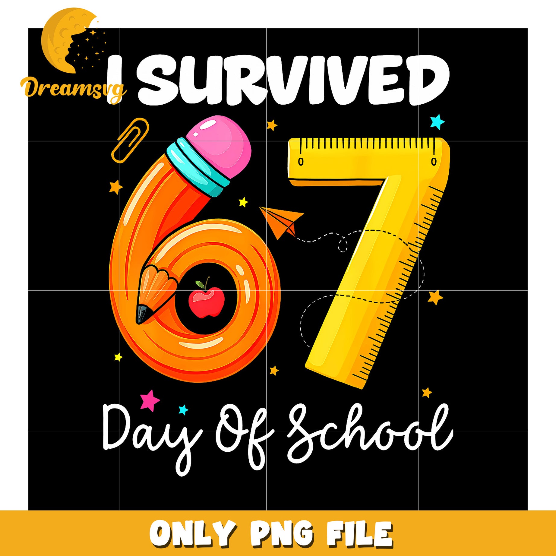 I survived 67 days png, funny students png, funny saying png