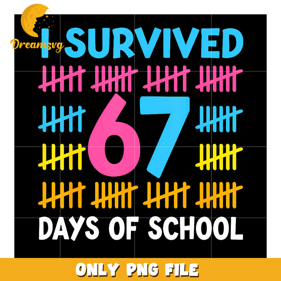 I survived 67 days png, meme edit png, sixseven core png