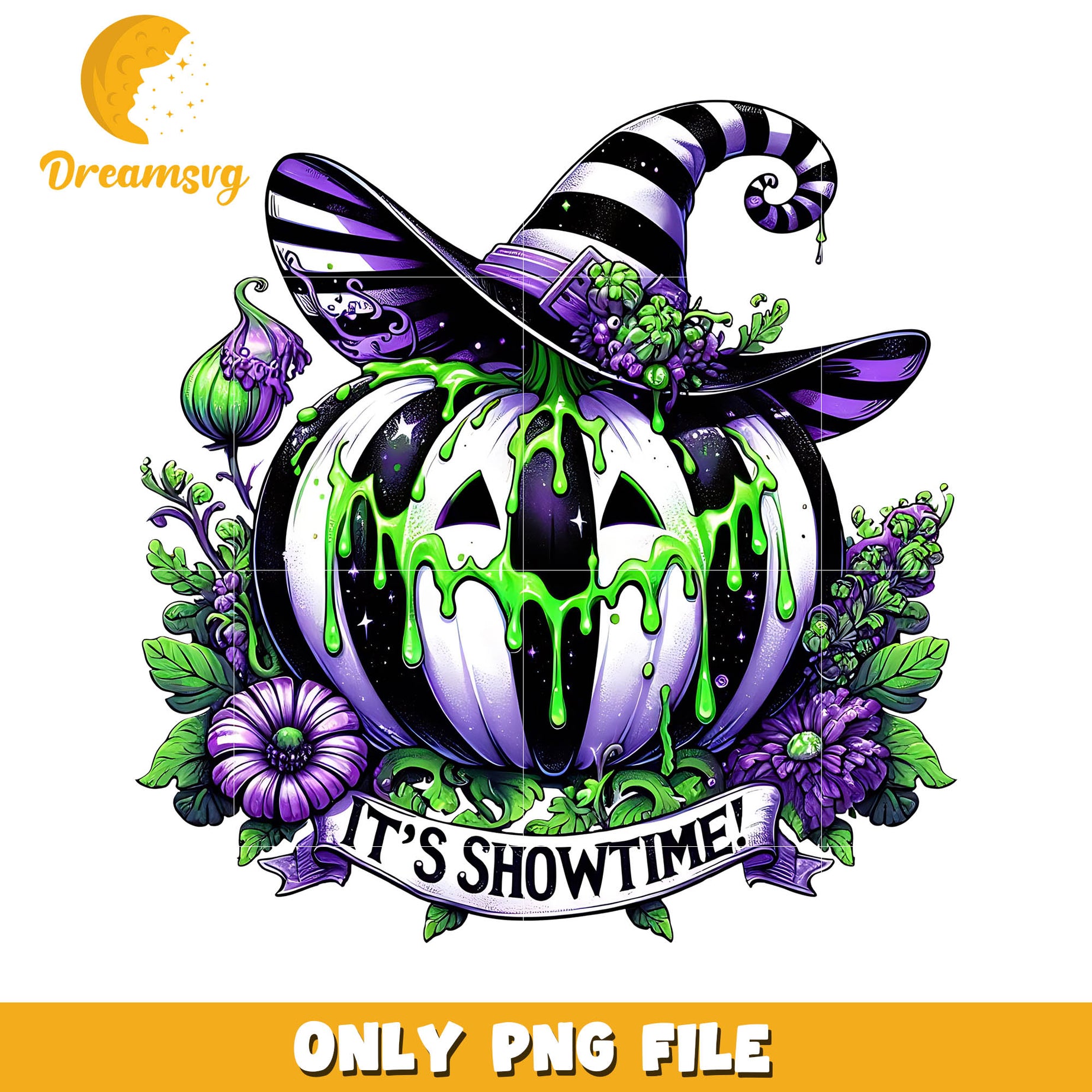 It's show time purple pumpkin png, Beetlejuice halloween movies png