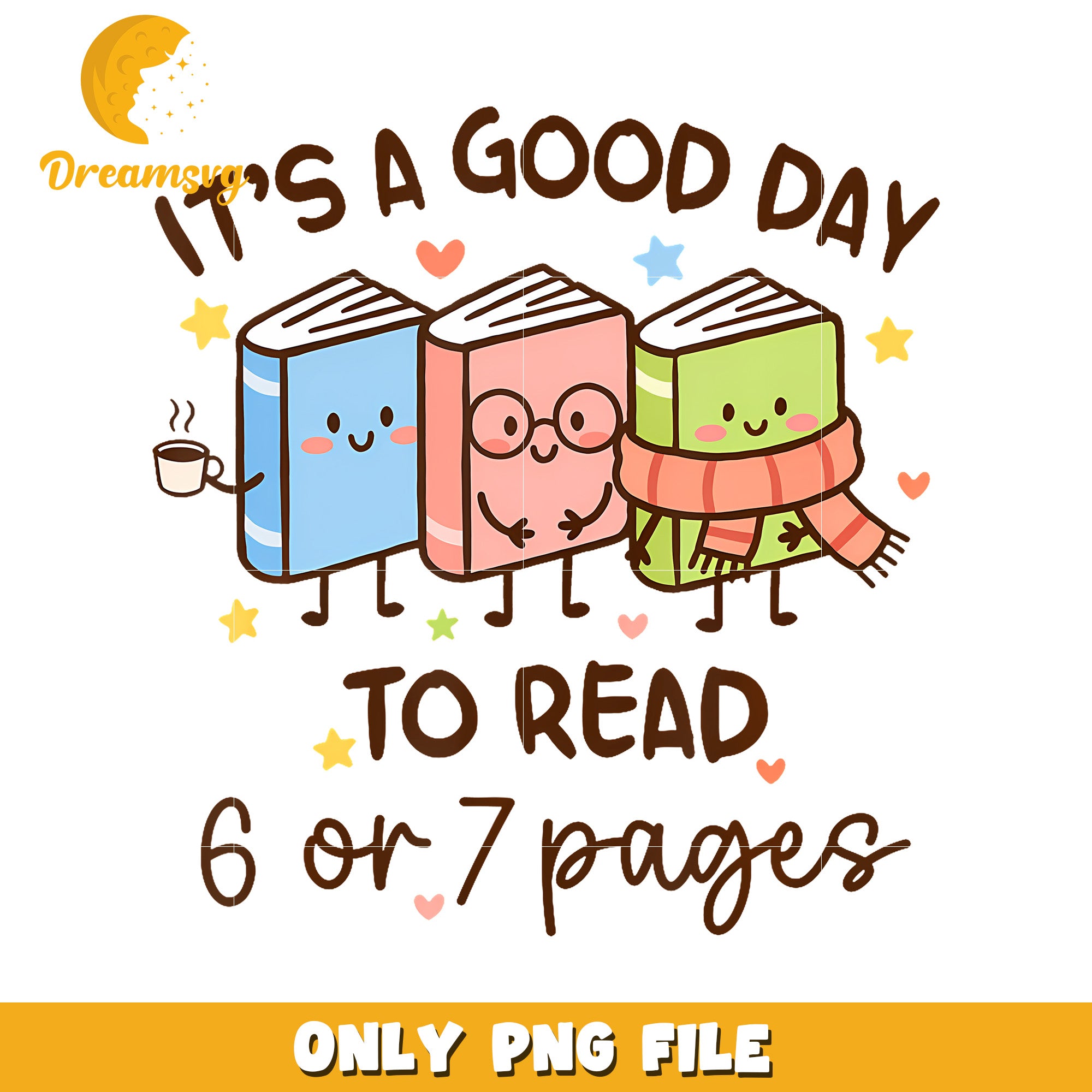 It's a good day to read 6 or 7 pages png, american trend png, sixseven core png