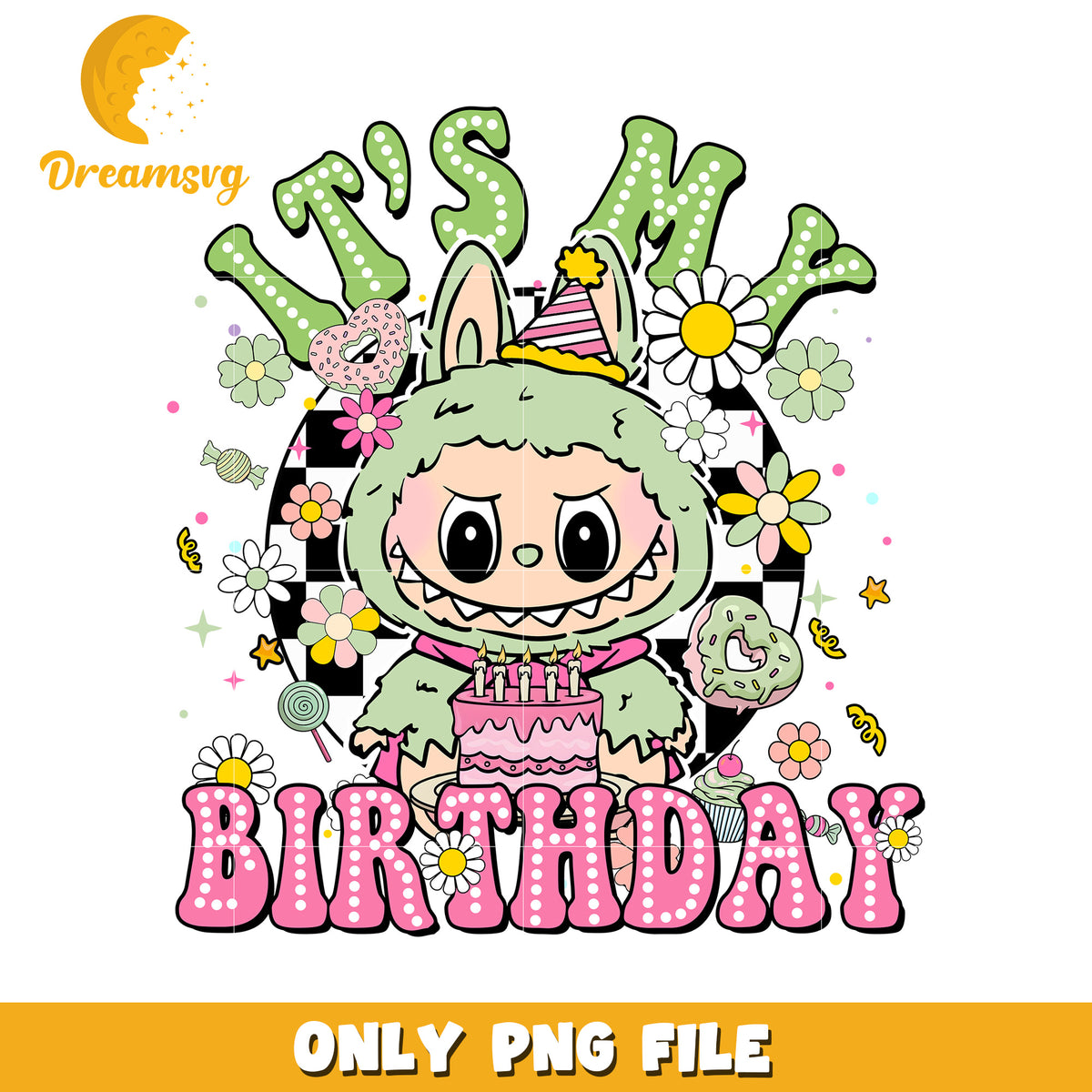 Bday Labubu It's my birthday labubu png, labubu characters png, labubu wallpaper p ...