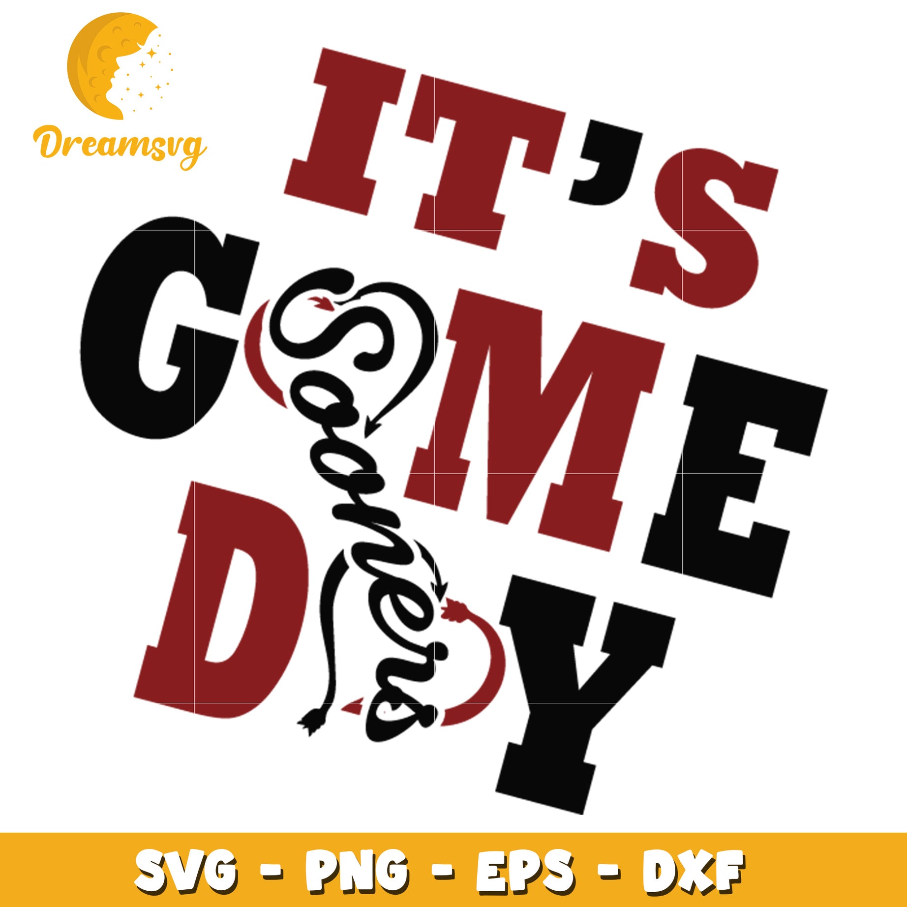 Its Game Day Sooners SVG PNG EPS DXF