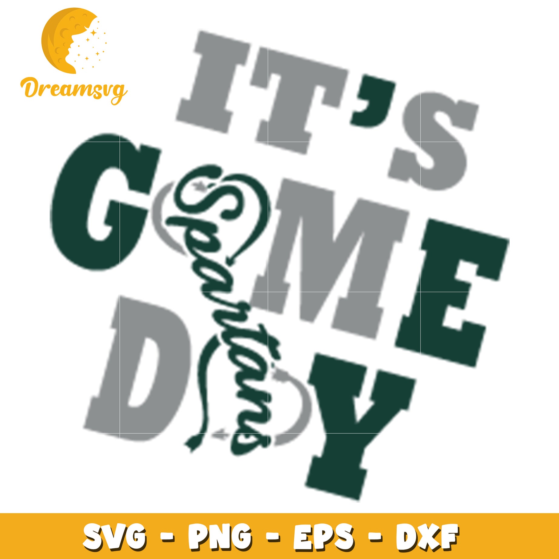 Its Game Day Spartans SVG PNG EPS DXF