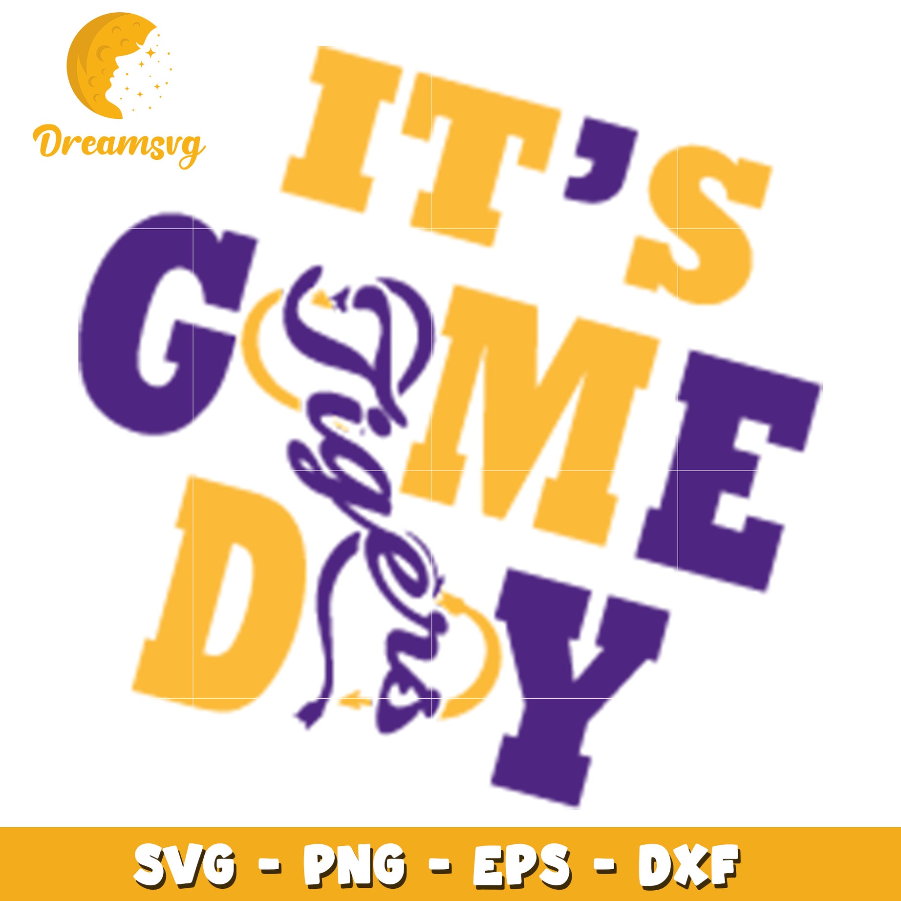 Its Game Day Tigers SVG PNG EPS DXF