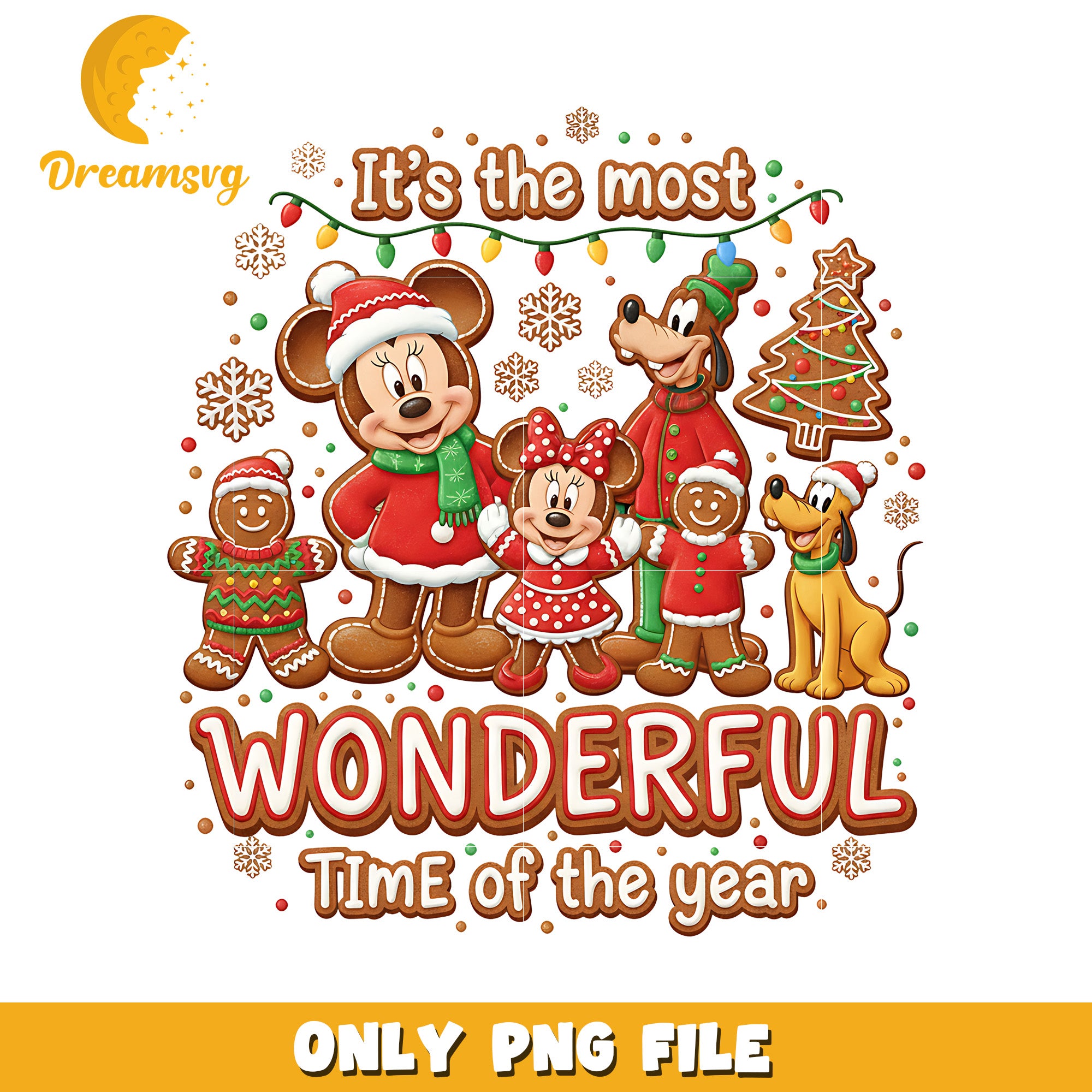 Its the most wonderful png, christmas​​​ season png, disney png