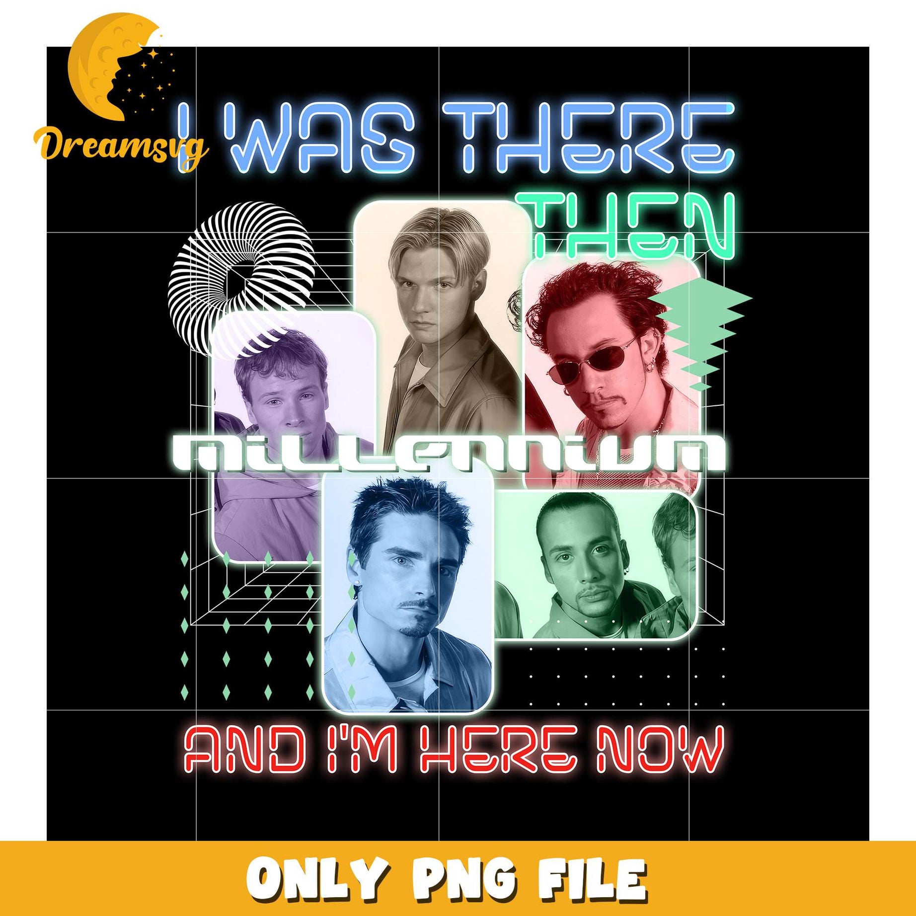 I was threre then millennium png, boy band png, 90s music png