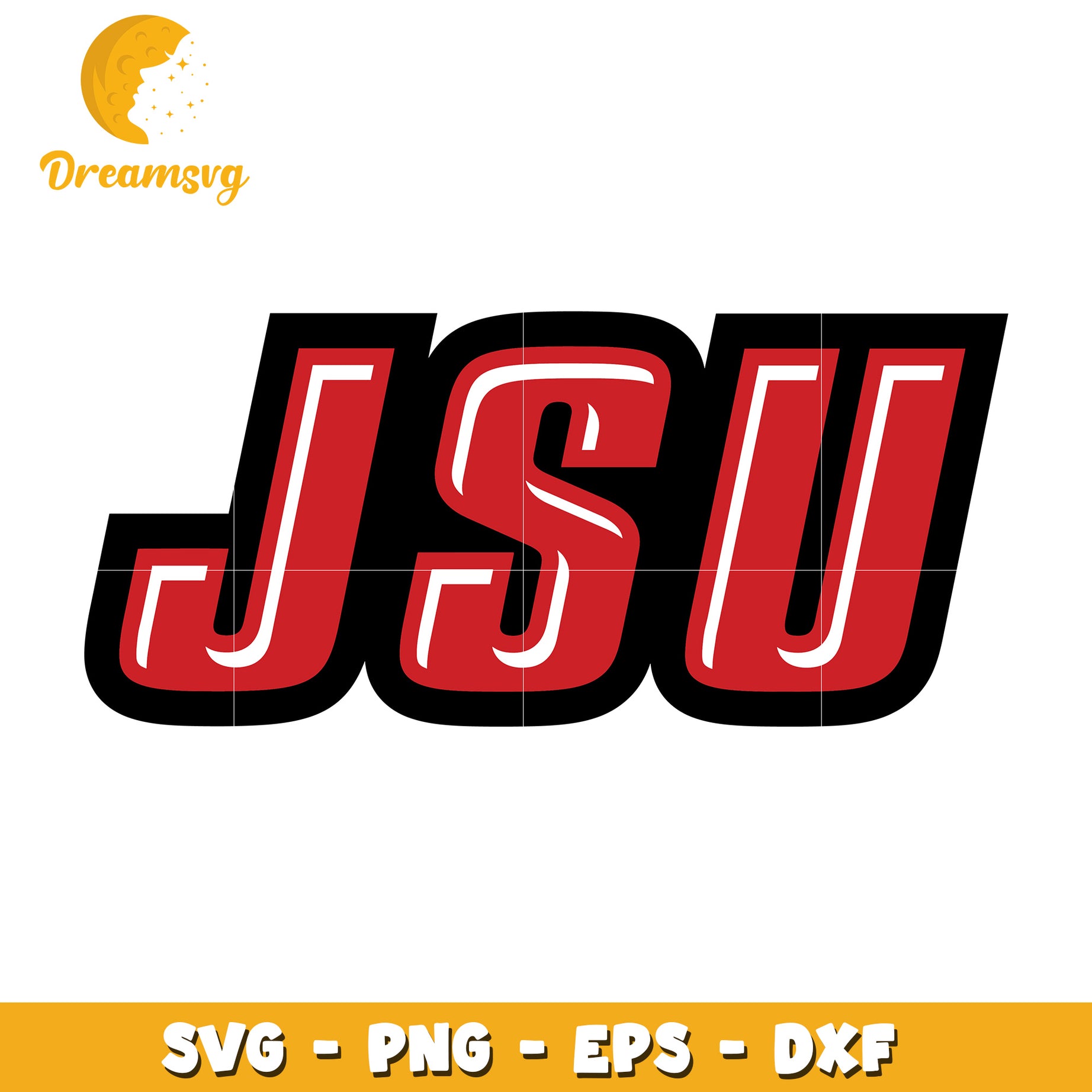 JSU SVG PNG EPS DXF Cut File