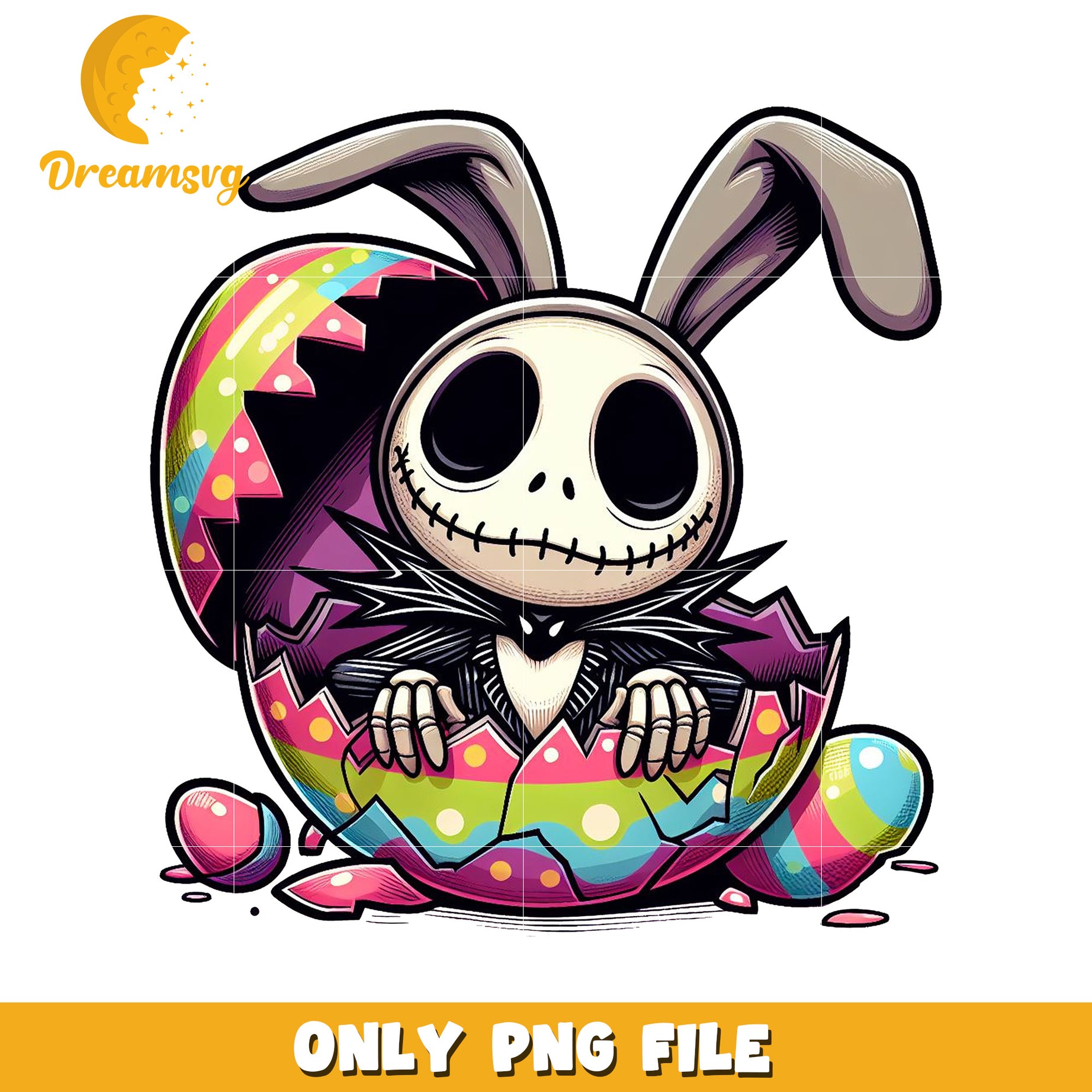 Jack Skellington Easter Bunny PNG