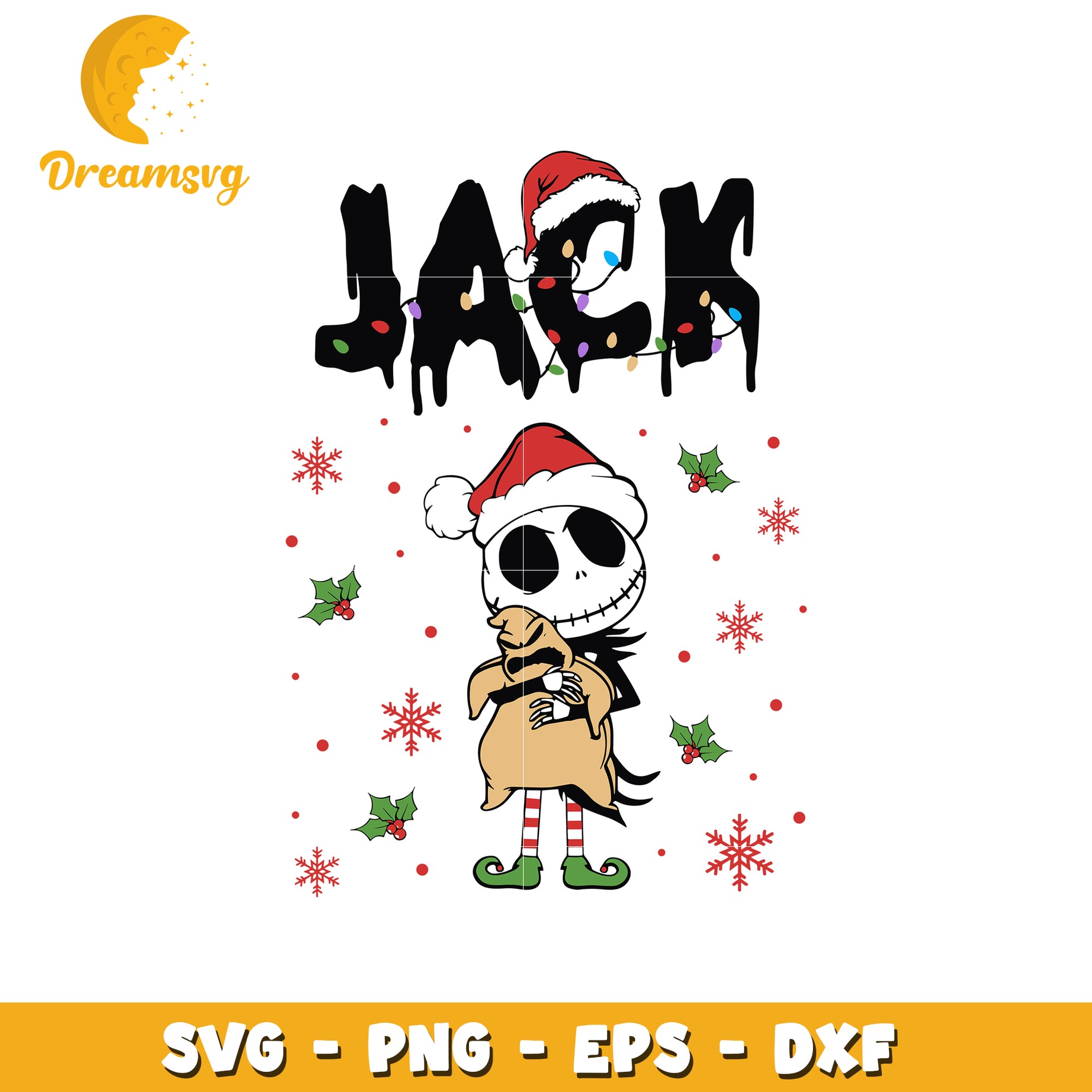 Jack skellington christmas svg, jack skellington svg, christmas svg