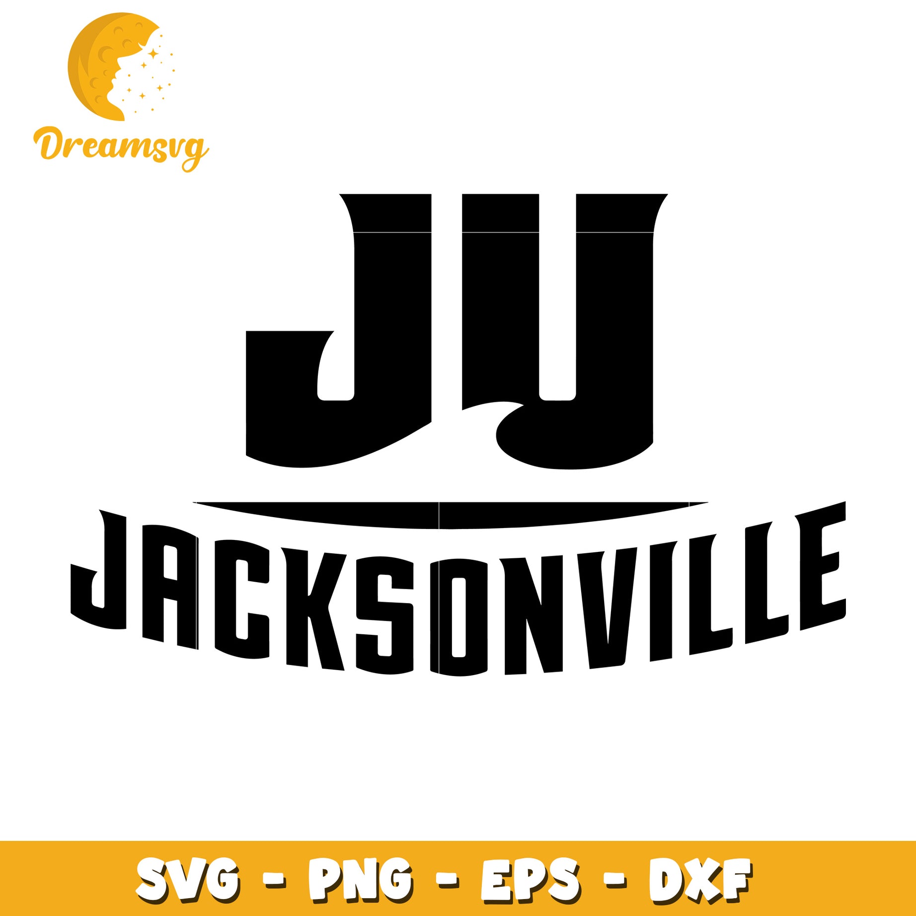 Jacksonville JU Logo SVG Cut File for Crafts and Design Use