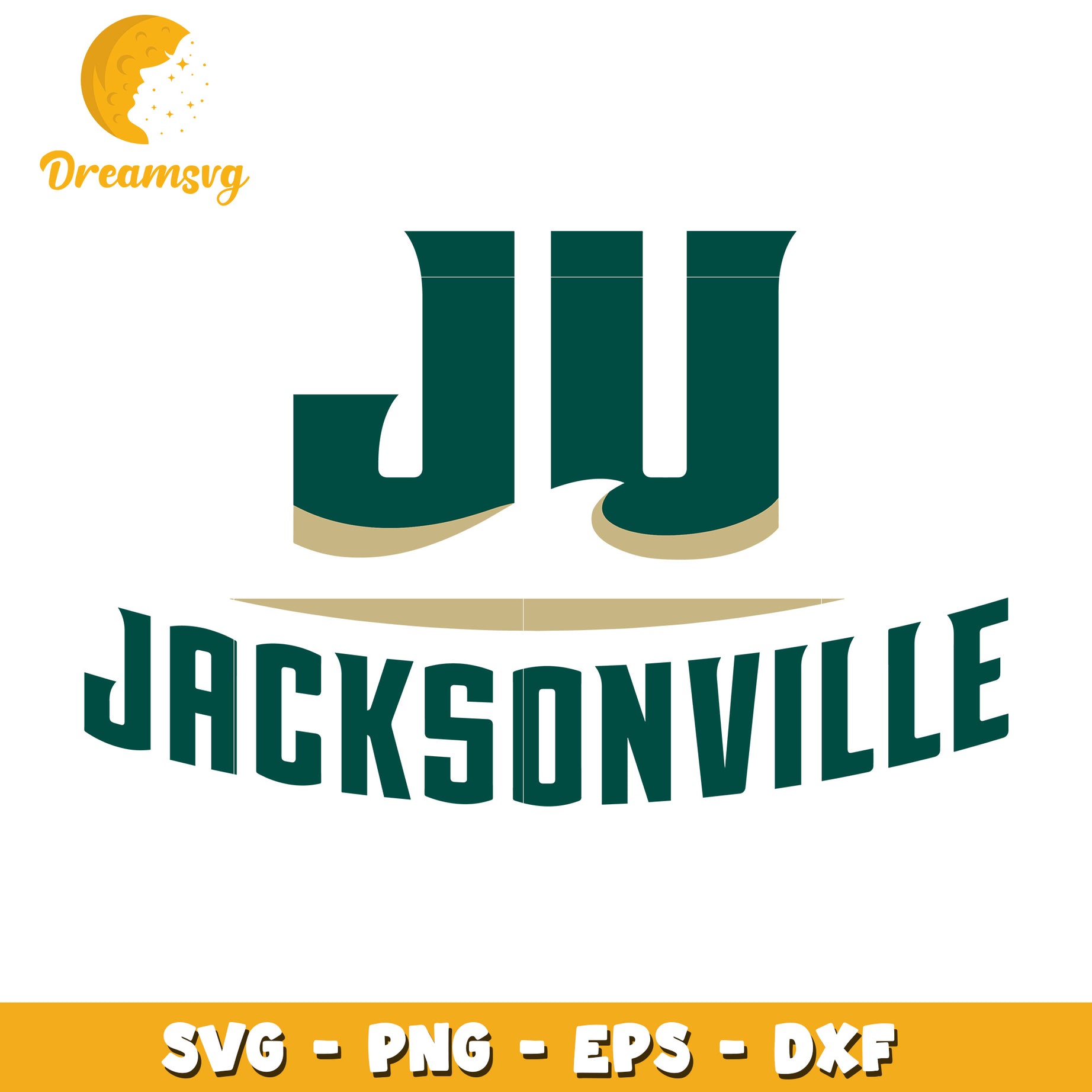 Jacksonville JU SVG Cut File