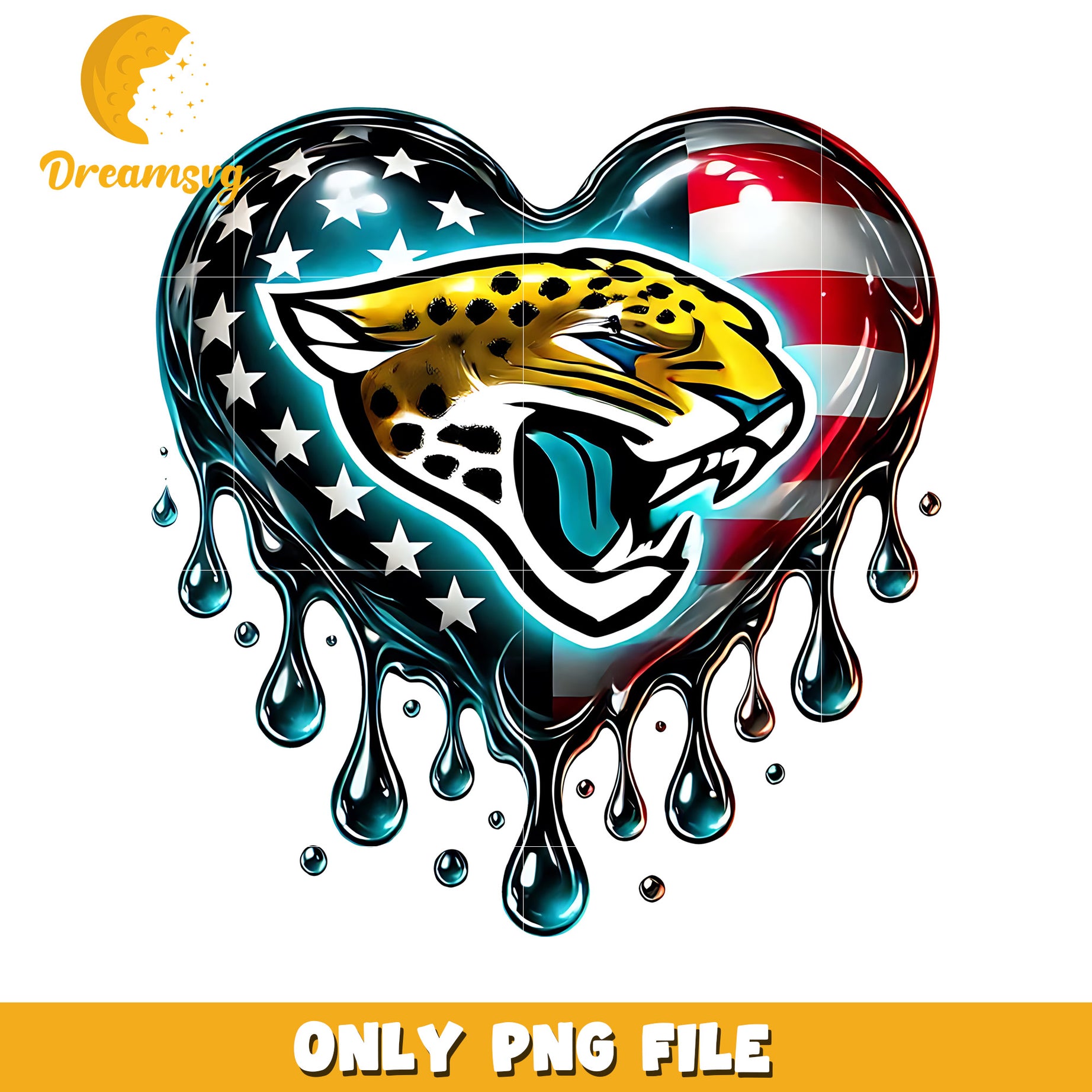 Jacksonville jaguars ball design png, nfl balll png, nfl teams png