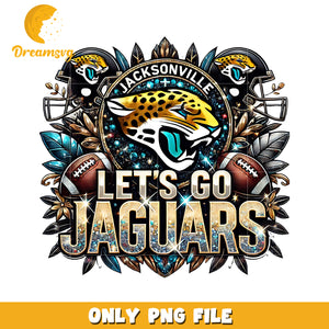 Jacksonville jaguars let's go png, nfl games png, nfl png