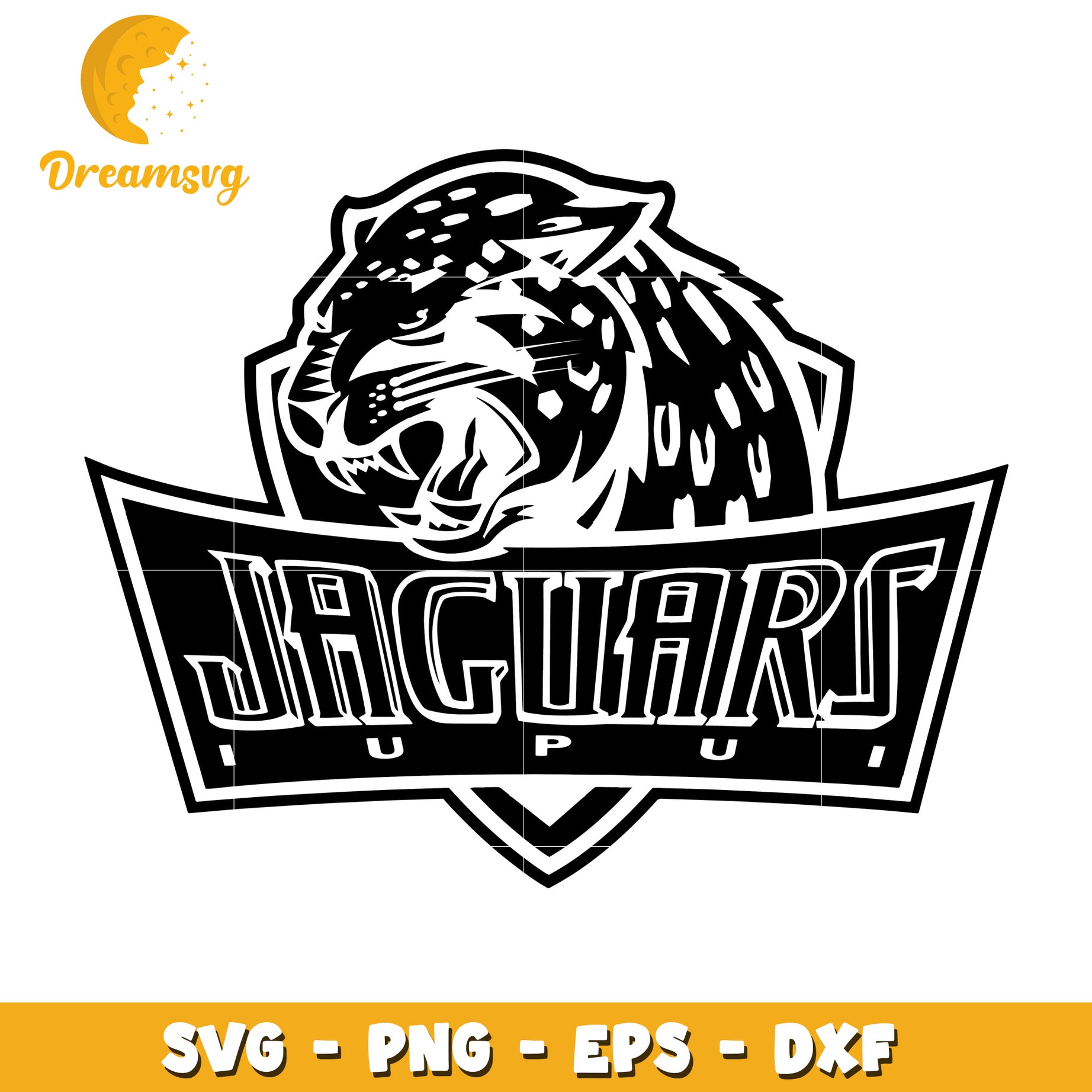 Jaguar Mascot SVG PNG EPS DXF