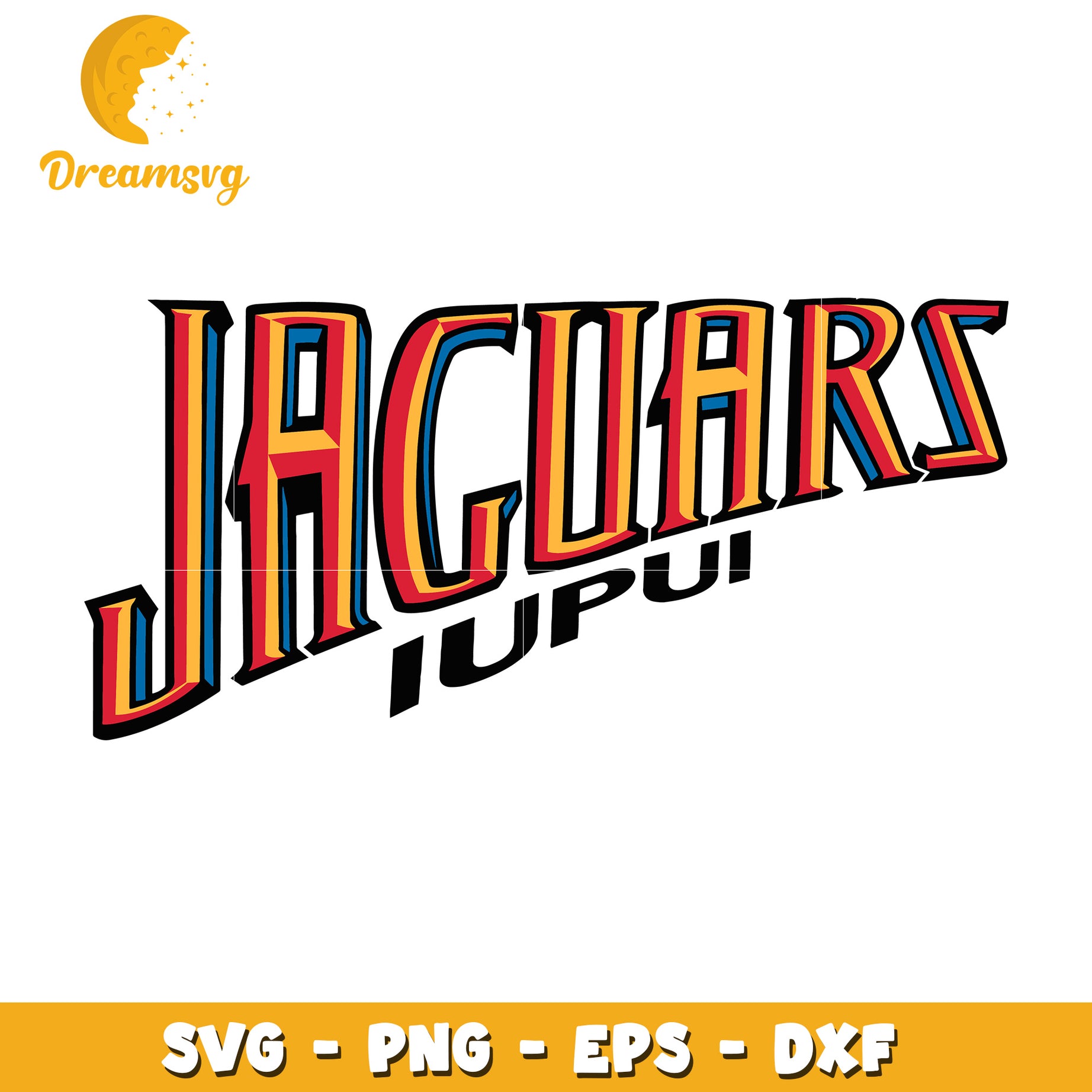 Jaguars IUPUI SVG PNG EPS DXF
