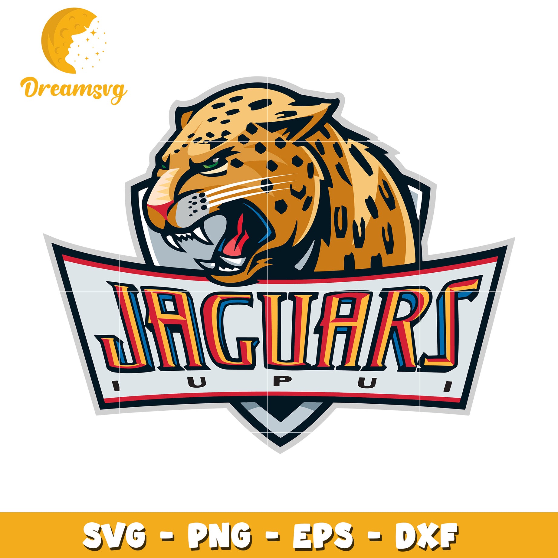 Jaguars Mascot SVG PNG EPS DXF