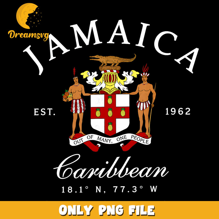 Jamaica Design PNG, Caribbean Art, Heritage Theme PNG