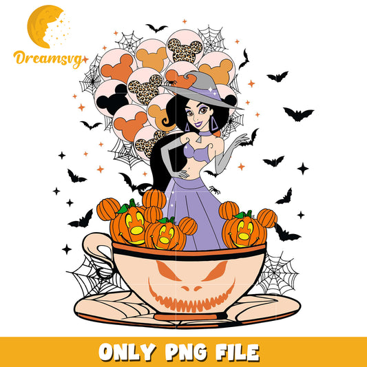 Jasmine halloween png, halloween era​​ png, halloween candy png