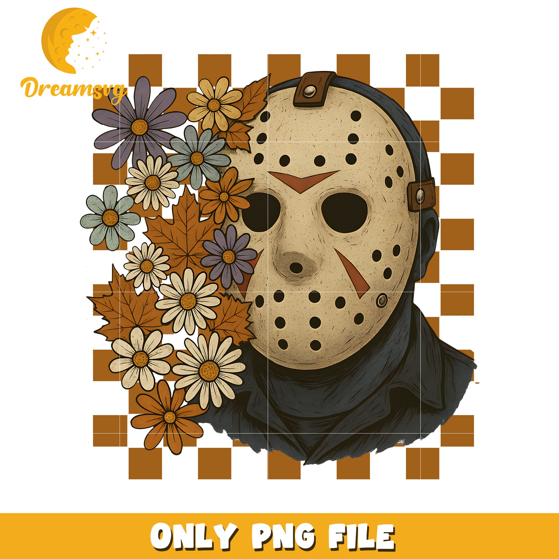 Jason flowers png, halloween times png, spirit halloween png